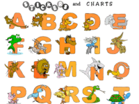 alphabet stickers