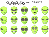 alien stickers to print