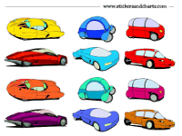 futuristic car stickers